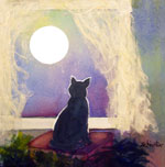 Moonlit Cat